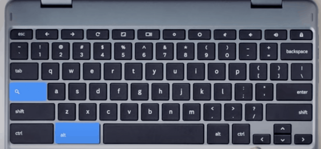 Caps-Lock-Chromebook Keybo