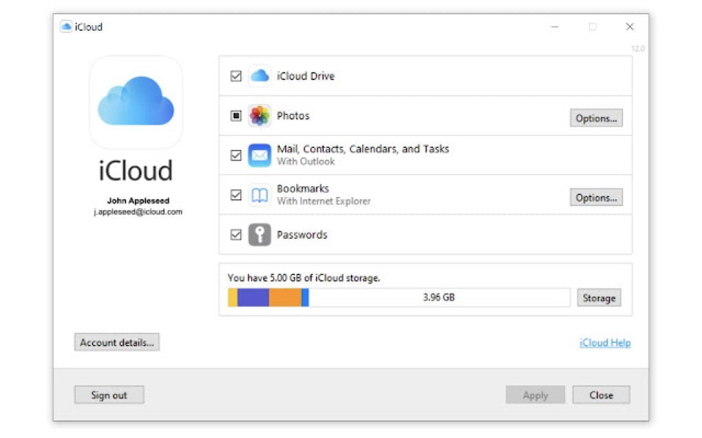iCloud for Chromebook